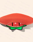 Double-Layer Strawberry Cat Litter Trapping Mat โ Keep Your Floors Clean