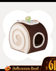 Choco Swiss Roll Cat Cave