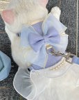 Lace Bow Pearl Harness