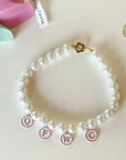 Pet Name Custom Pearl Necklace