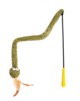 Snake Shaped Wand Cat Toy