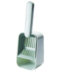 2-in-1 Cat Litter Scoop with Caddy Holder