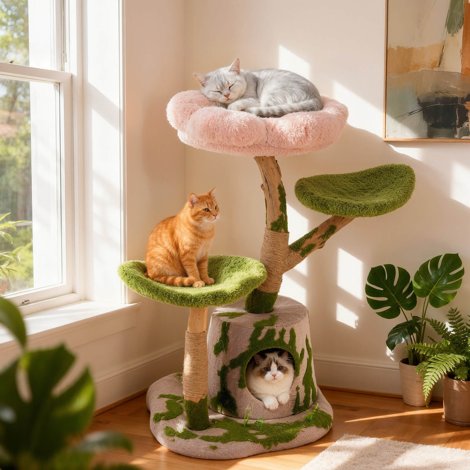Enchanted Blossom Cat Tree