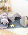 Fish Adventure Cat Sniffing Mat Tunnel