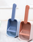 2-in-1 Cat Litter Scoop with Caddy Holder
