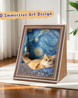 3D Retro Art Cat Scratcher