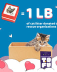 Charity Custom Portrait Stamp | Every Order Donates 1lb Cat Litter