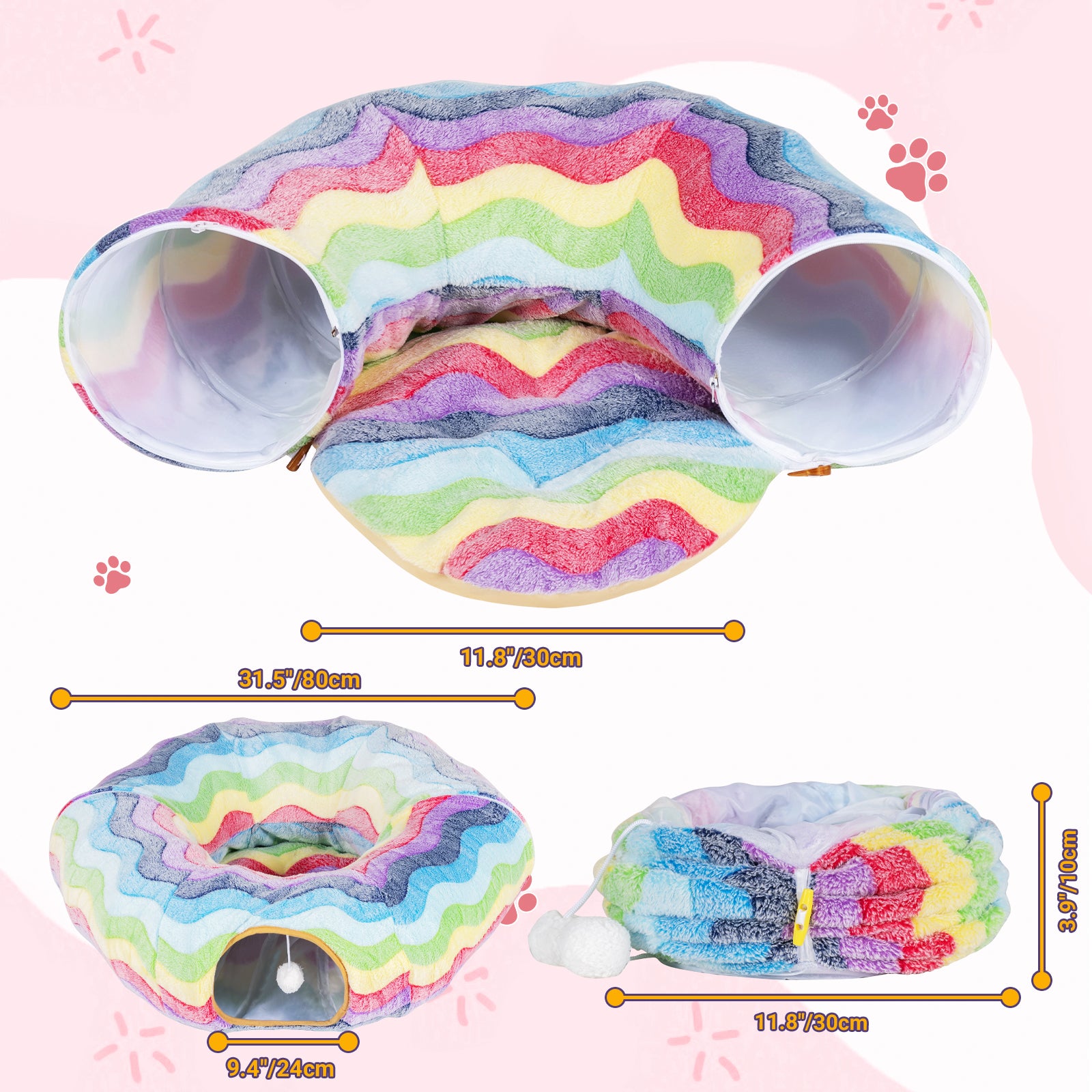 Elves in the Rainbow Cat Tunnel