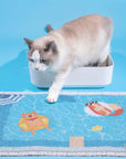 Summer Pool Cat Litter Mat
