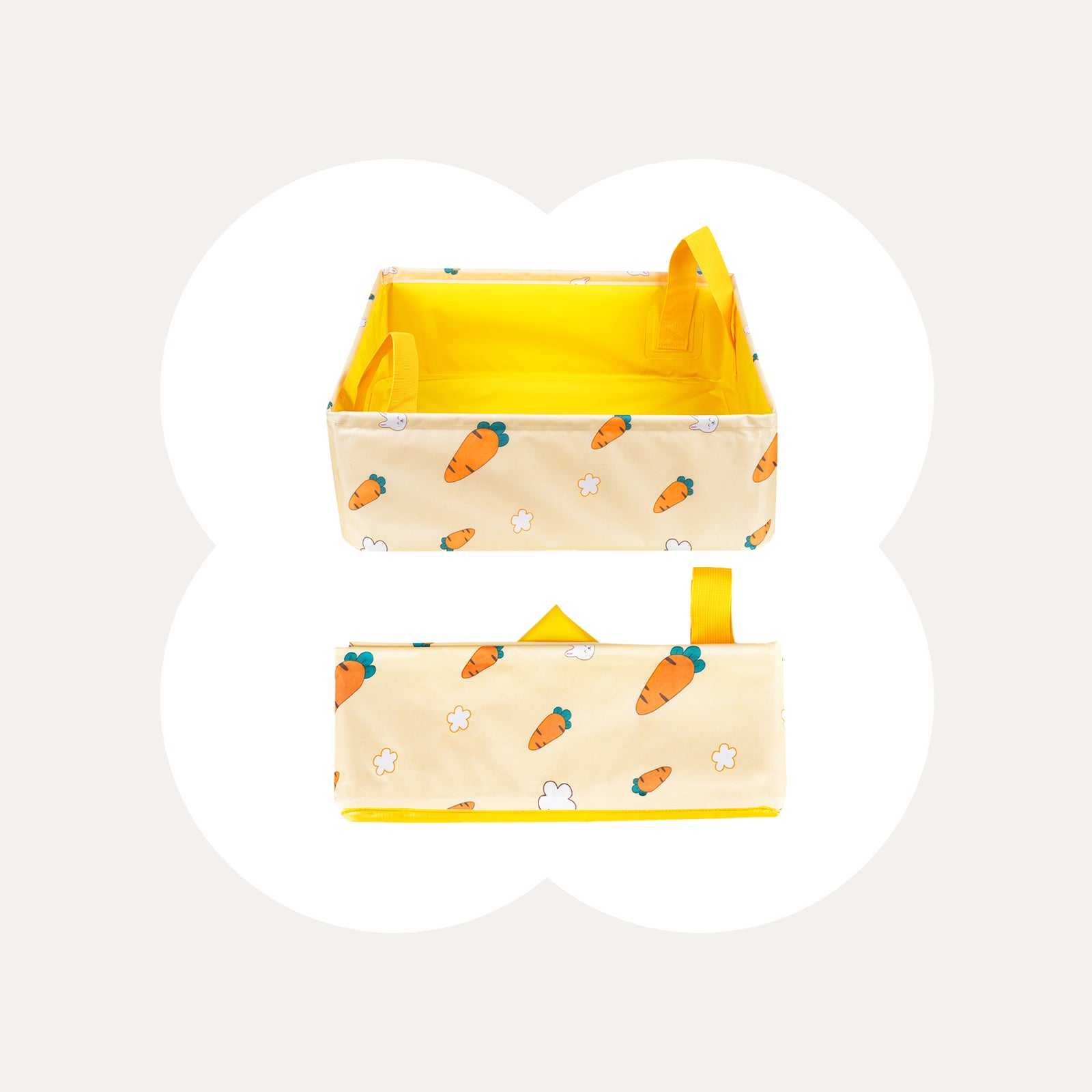 Portable Foldable Cat Litter Box – Perfect for Travel and Easy Cleanup Anywhere