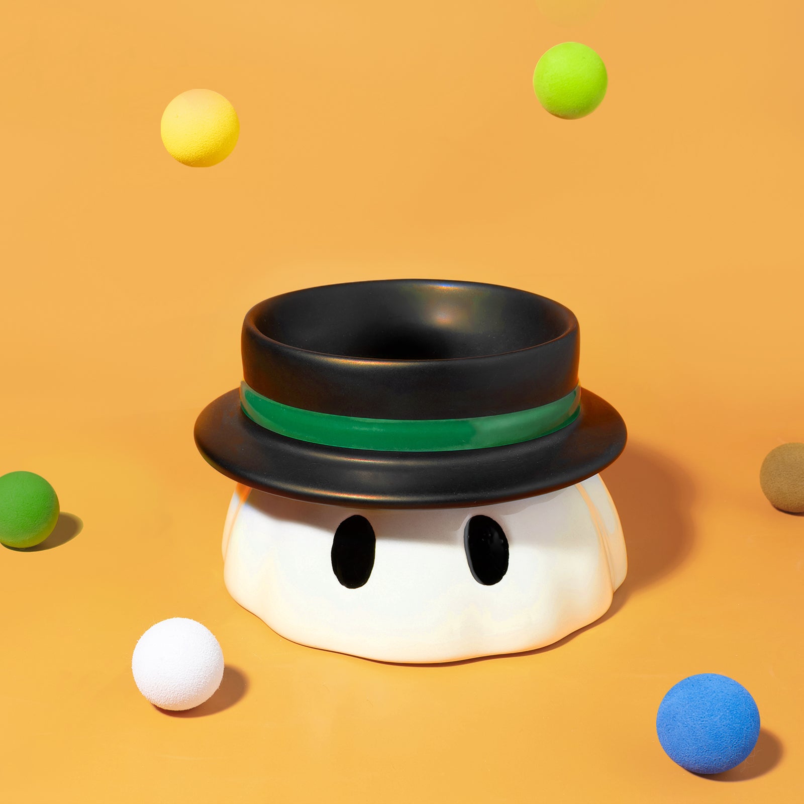 26.5oz / 750ml Top Hat Cat Bowl Set