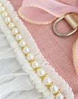 Lace Bow Pearl Harness