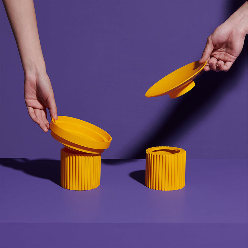 Pet Bowl Protects Cervical Spine