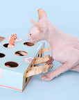 Interactive Hit Hamster Cat Toy