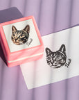 Custom Pet Portrait Stamp