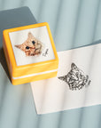 Custom Pet Portrait Stamp