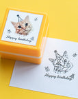 Custom Pet Portrait Stamp
