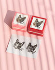 Custom Pet Portrait Stamp