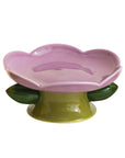 cat plate purple